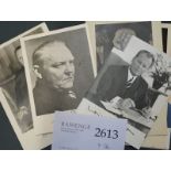 Bundeskanzler und Bundespräsidenten: 9 Autographen
