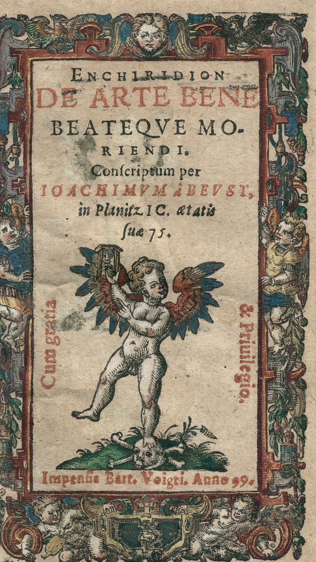 Beust, Joachim von: Enchiridion de arte bene moriendi