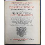 Marck, Johannes: Fasciculus dissertationum philologico-exegeticarum