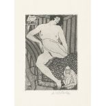 Philipp, Martin Erich: Sammlung von 37 erotischen Orig.-Radierungen