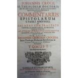 Crocius, Johannes: Commentarius epistolarum S. Pauli apostoli