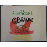Verdet, André und Braque, Georges: Le solitaire