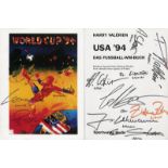Valérien, Harry: USA '94. Das Fußball-WM-Buch mit Signaturen Fußball-Star...