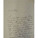 Lamartine, Alphonse de: Brief 1836 an Buloz