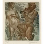 Bekker, David: Sammlung von 23 erotischen Exlibris