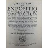 Bullinger, Heinrich: Confessio et expositio simplex orthodoxae fidei