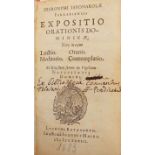 Savonarola, Girolamo: Expositio orationis dominicae