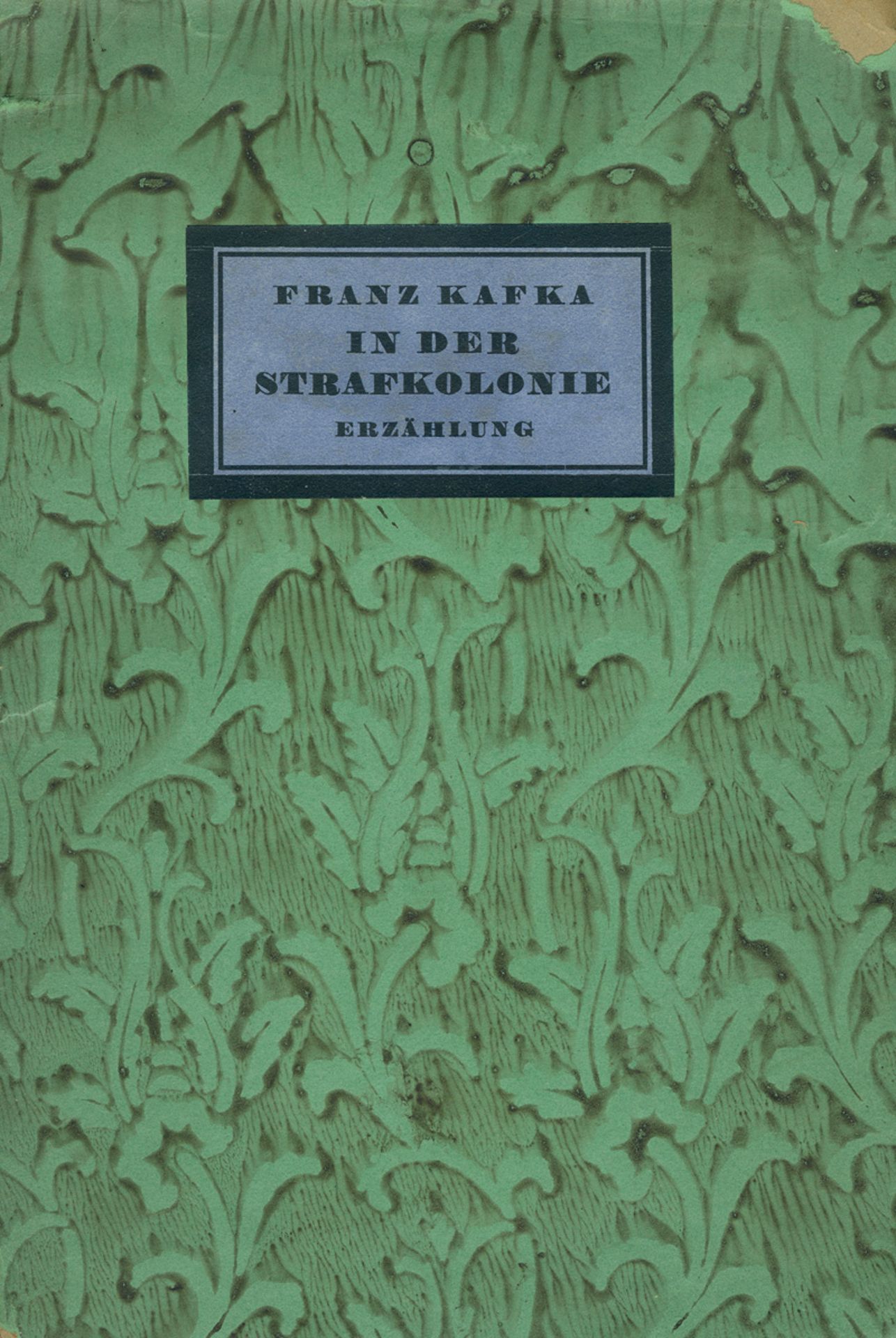 Kafka, Franz: In der Strafkolonie