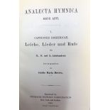 Dreves, Guido Maria: Analecta Hymnica