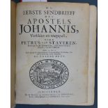 Staveren, Petrus van: De eerste Sendbrieff des Apostels Johannis