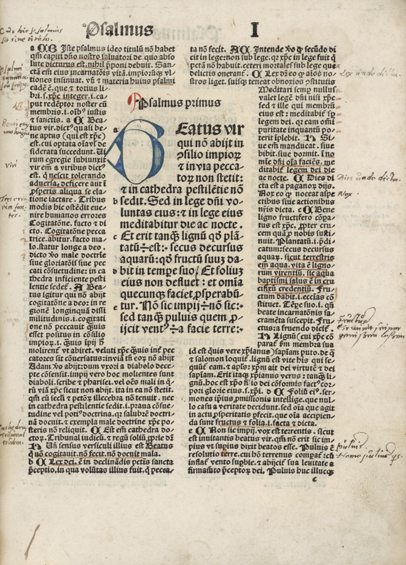Bruno von Würzburg: Psalterium latinum - Image 2 of 2