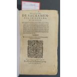 Zepper, Wilhelm: Tractatus de sacramentis