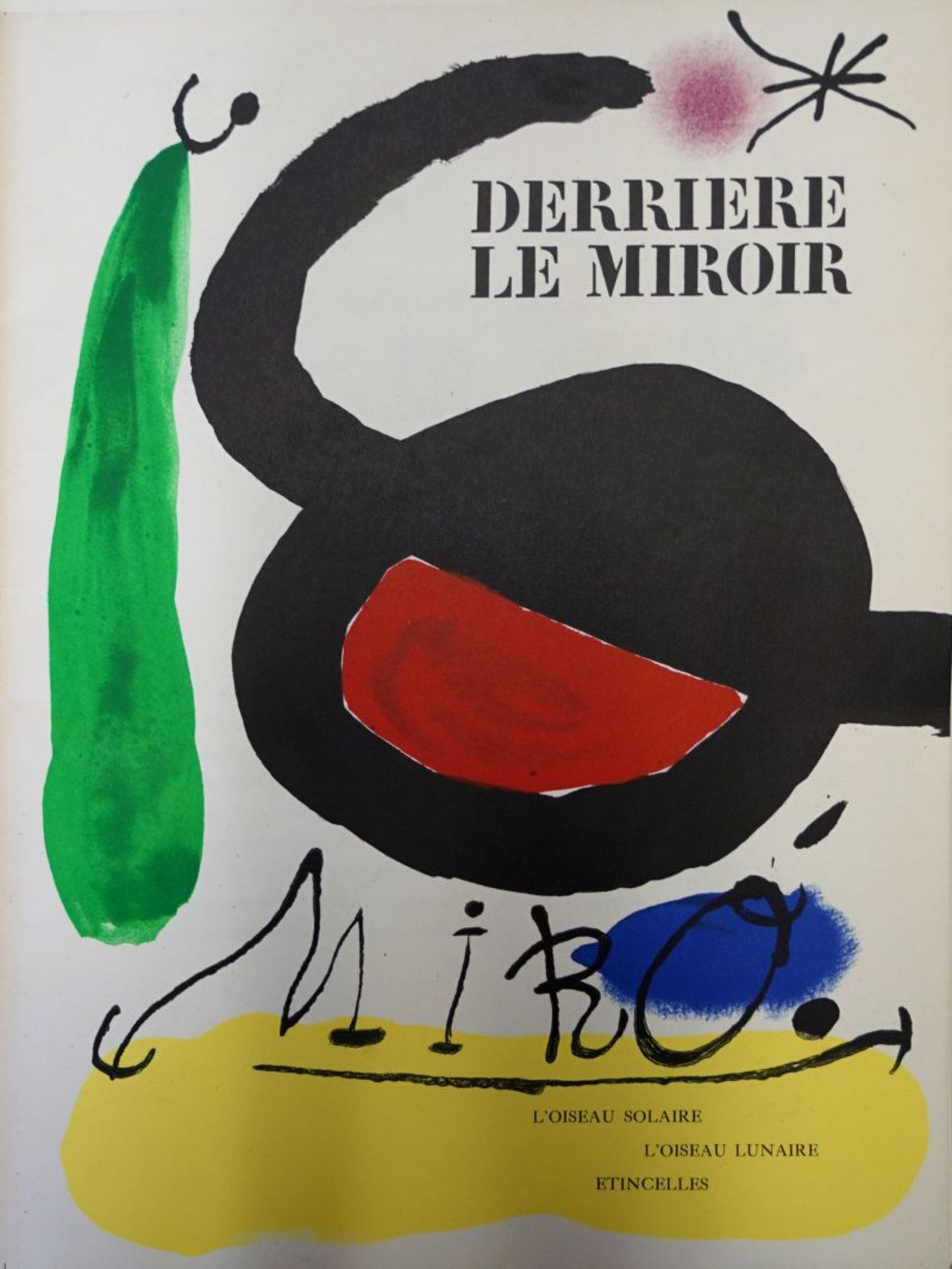 Derrière le Miroir und Miró, Joan: No. 164/165 - J. Miró