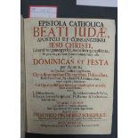 Schubert, Dominicus Prosperus: Epistola catholica beati judae, apostoli et consanguinei...