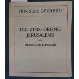 Jüdische Bücherei: 3 Bände der Reihe