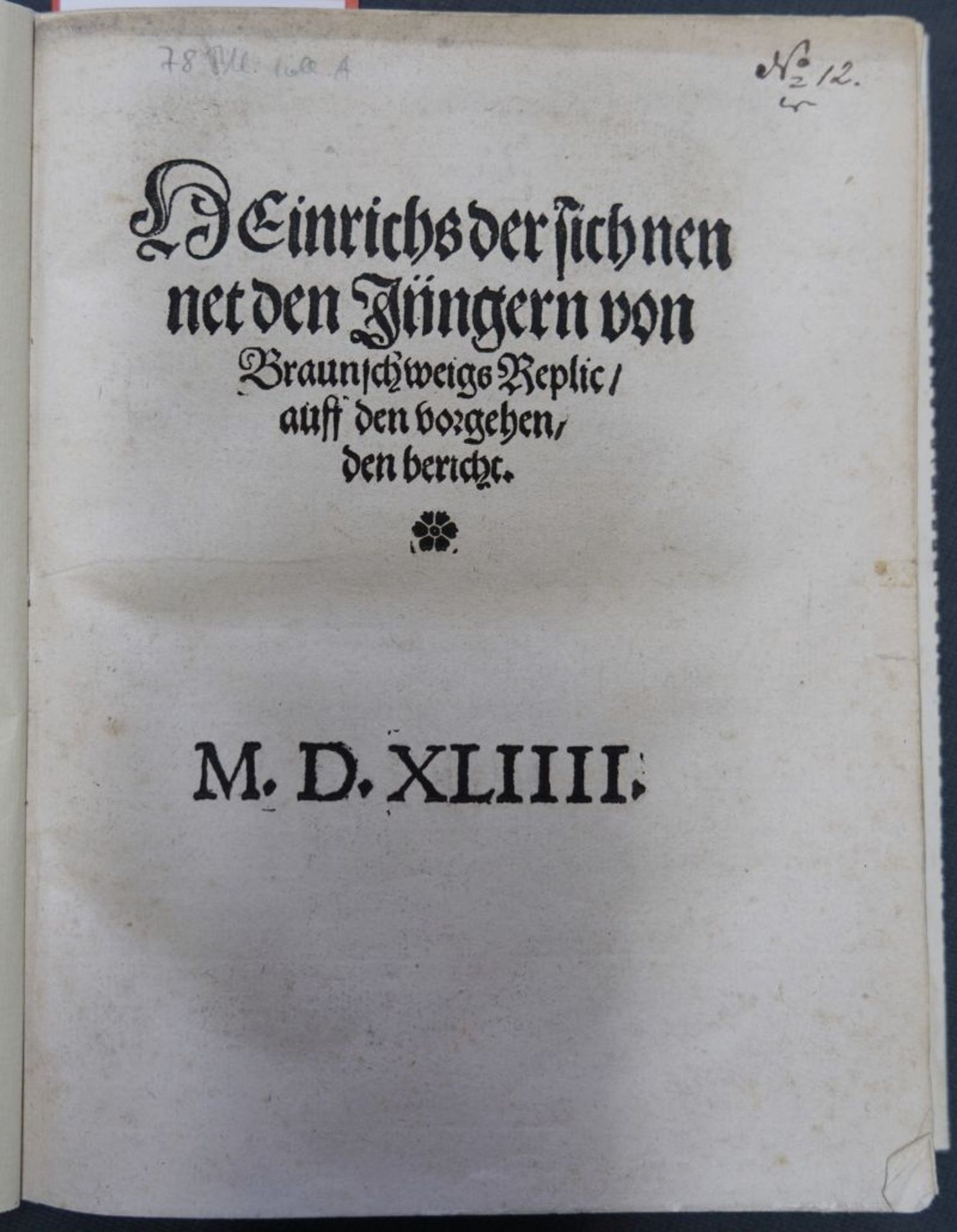 Heinrich II., der Jüngere, Herzog z...: Replik auf den vorgehenden Bericht