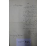 Senestrey, Ignatius von, Bischof vo...: Brief 1865
