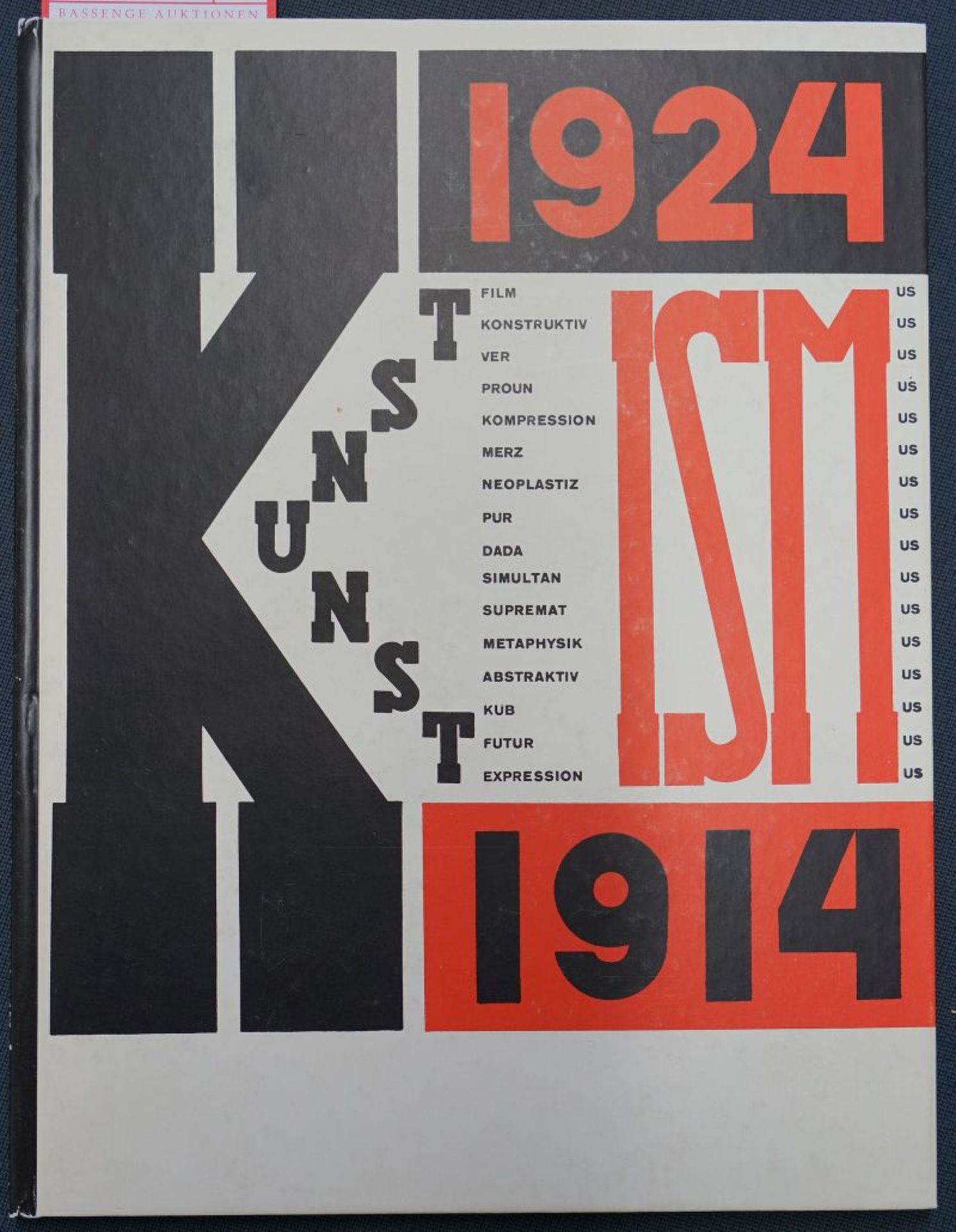 Lissitzky, El: Die Kunstismen (Reprint)