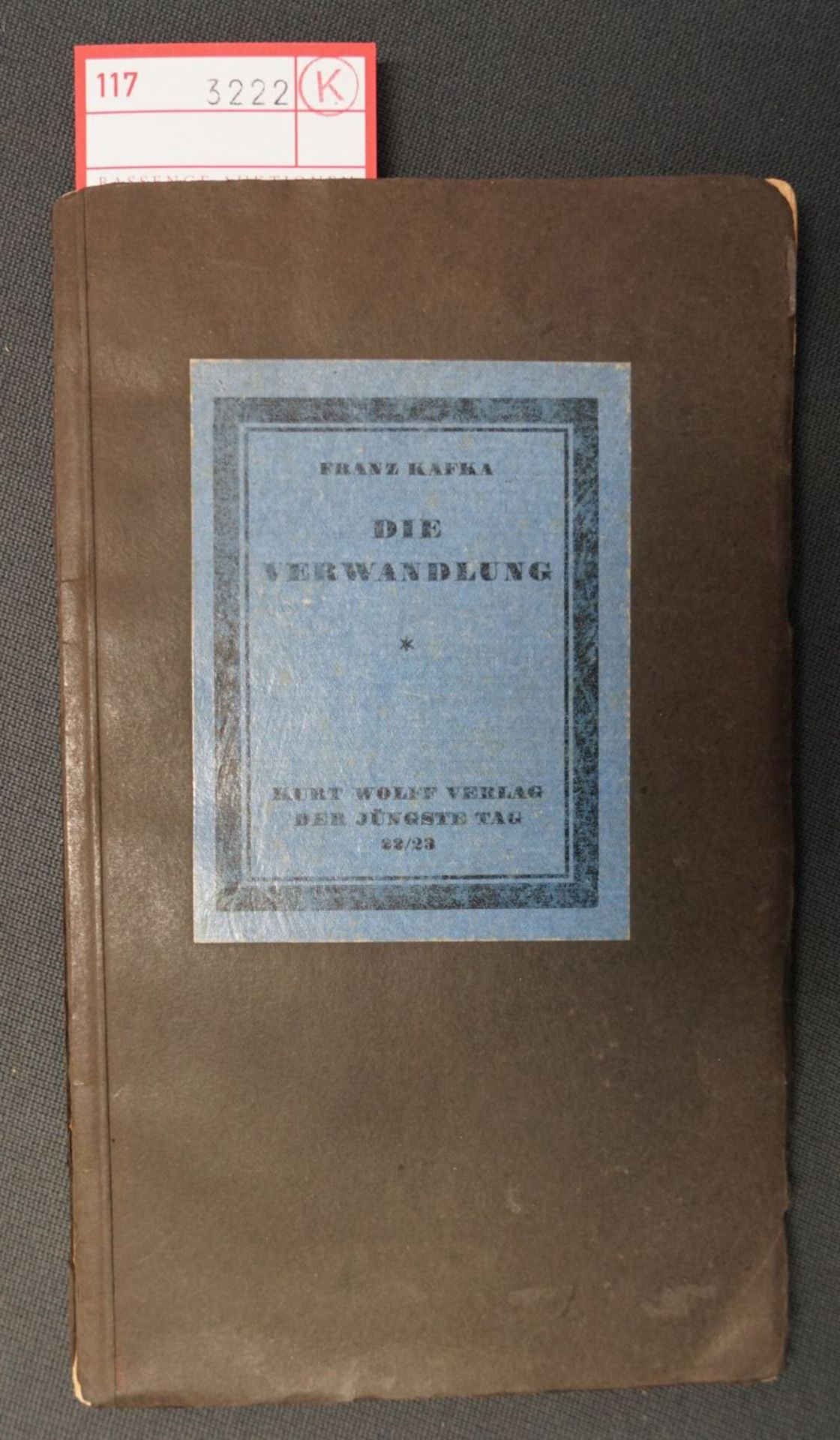 Kafka, Franz: Die Verwandlung (2. Ausgabe 1917)