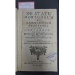 Burnet, Thomas: De statu mortuorum et resurgentium tractatus