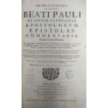 Estius, Wilhelm: Absolutissima in omnes Beati Pauli et septem Catholicas ...