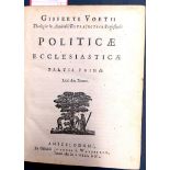 Voet, Gijsbert: Politicae ecclesiasticae