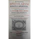 Beda Venerabilis: Expositio Epistolarum B. Pauli Apostoli ex diversis epos...