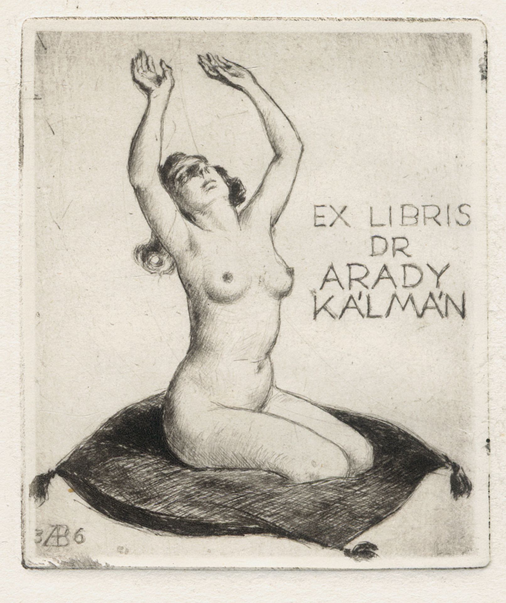 Erotische Exlibris: Sammlung von 37 erotischen Exlibris ungarischer Künstler...