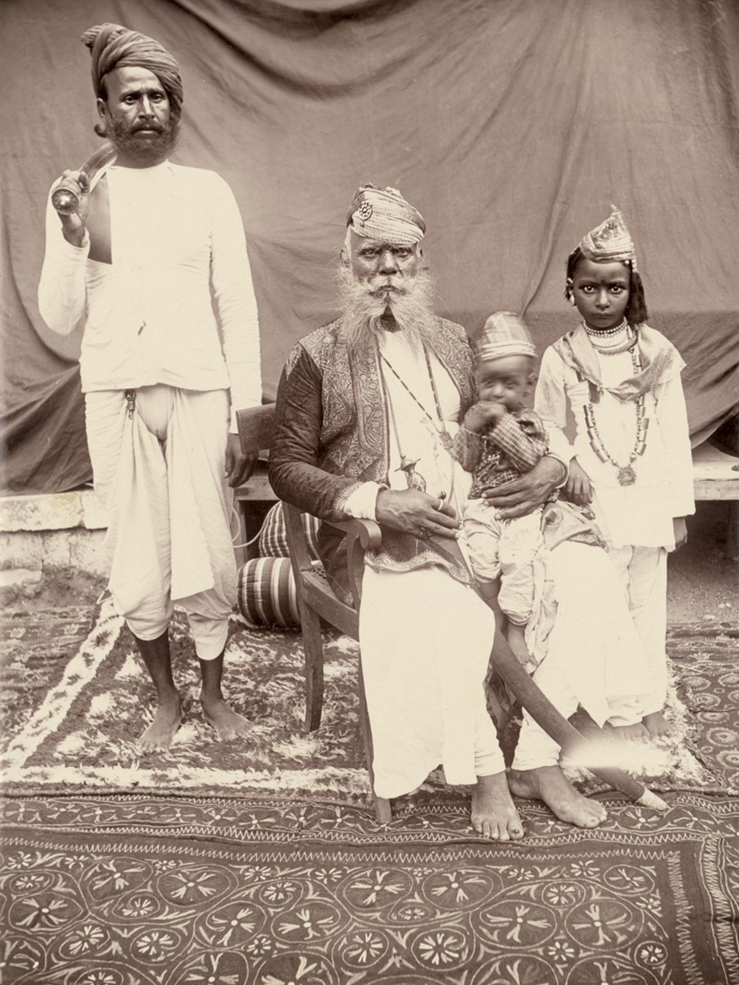 British India: Gujarat court portraits