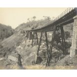 British India: Railway construction and bridges