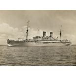 Deutsche Afrika-Linien: Presentation album of ships from the German Africa Shipp...