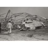 Airship Schwaben: Images of the airship Schwaben explosion