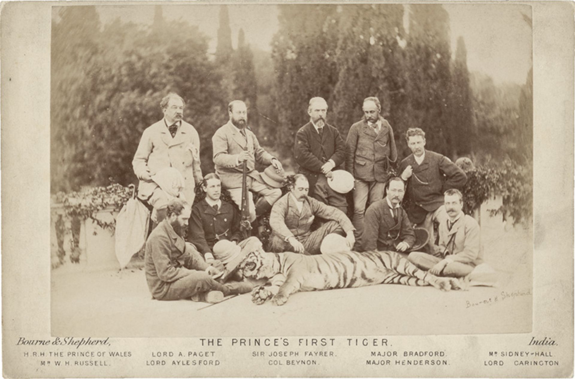 British India: Tiger hunt