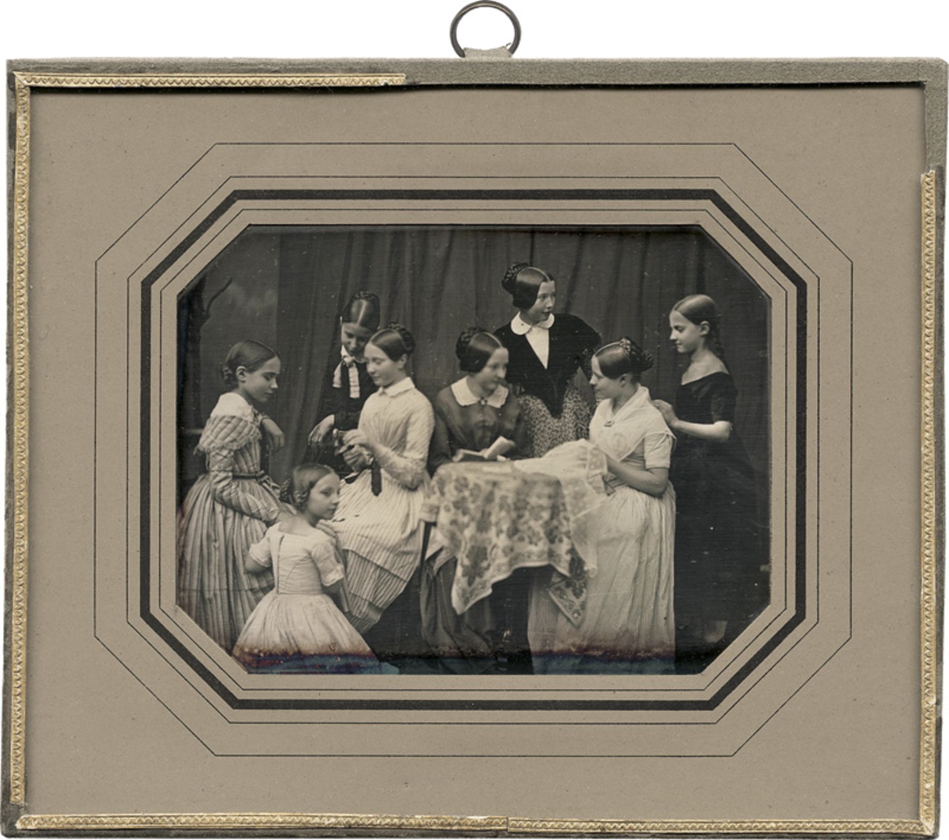 Daguerreotypes: Berlin Biedermeier scene