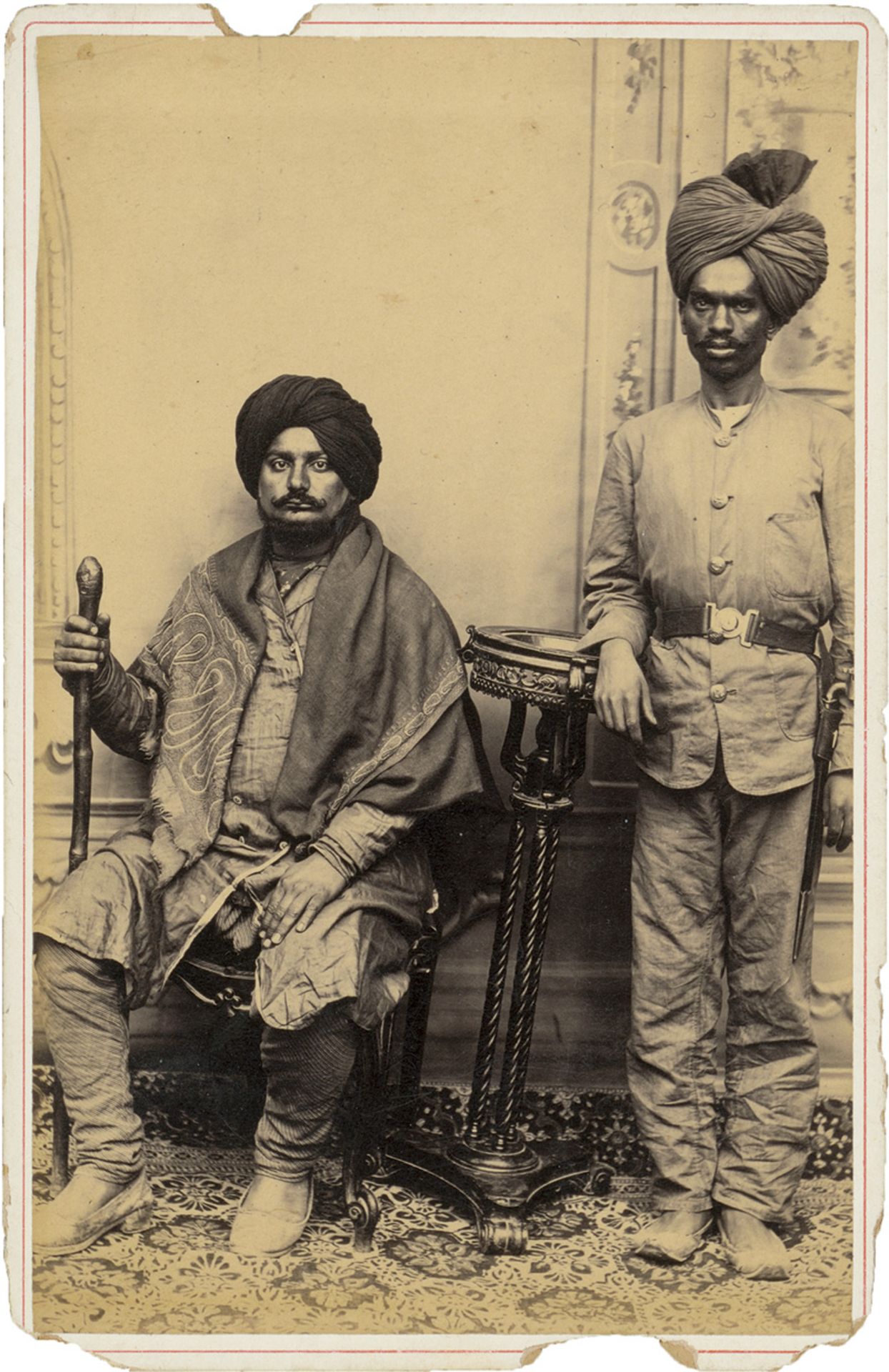 British India: Portraits of rulers and natives of India - Bild 3 aus 4