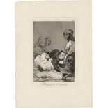 Goya, Francisco de: Obsequio á el maetsro