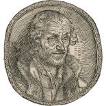 Lucius, Jakob: Bildnismedaillon des Philipp Melanchthon