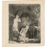 Rembrandt Harmensz. van Rijn: Die Enthauptung Johannes des Täufers