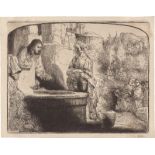 Rembrandt Harmensz. van Rijn: Christus und die Samariterin