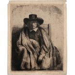 Rembrandt Harmensz. van Rijn: Bildnis Clement de Jonge, Kupferstichverleger