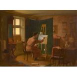 Jepsen, Morton: Der Künstler Emil Cordius Orth in seinem Atelier