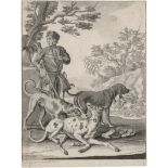 Rugendas d. J., Georg Philipp: Jäger mit seinen Hunden
