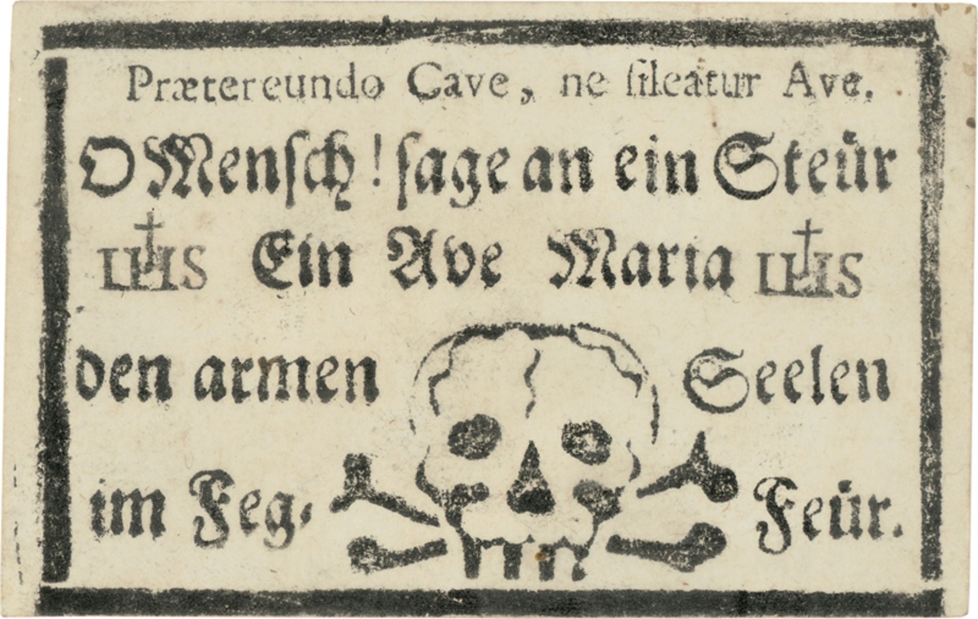 Deutsch: 18. Jh. . Der Tod als Schütze mit der Armbrust - Bild 6 aus 6