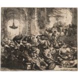 Rembrandt Harmensz. van Rijn: Die Vertreibung aus dem Tempel