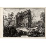 Piranesi, Giovanni Battista: Veduta degli Avanzi delle Fabbriche