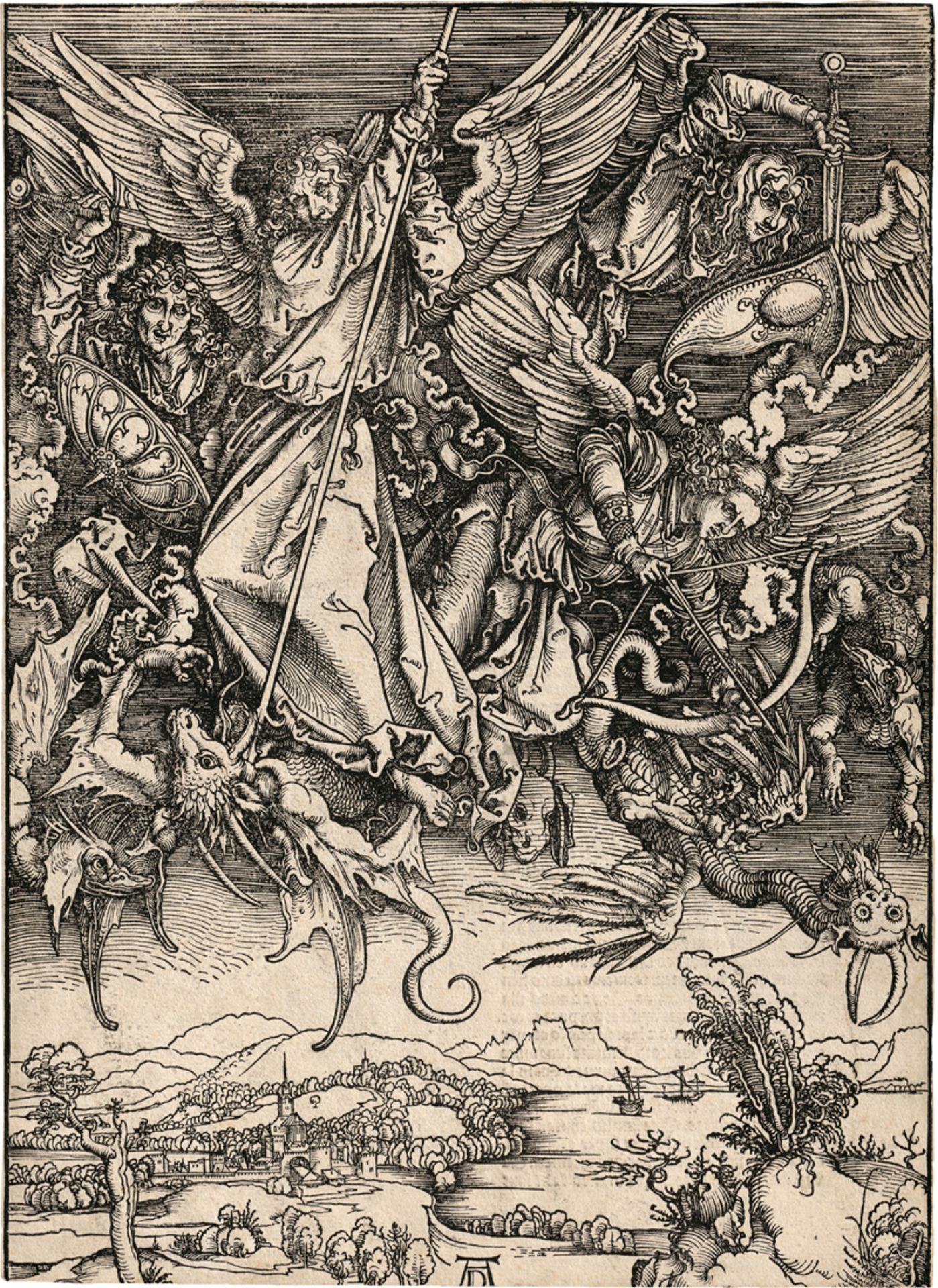 Dürer, Albrecht: Michaels Kampf mit dem Drachen