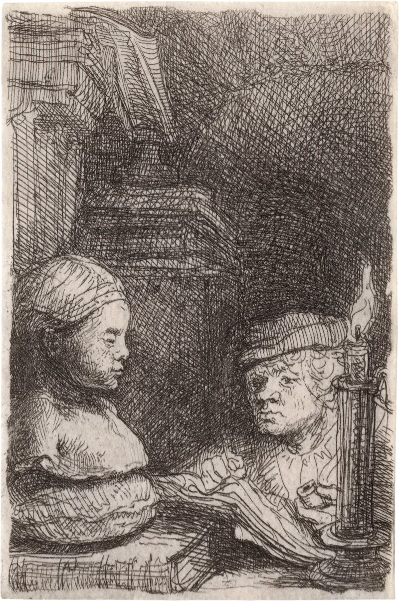 Rembrandt Harmensz. van Rijn: Der Zeichner