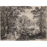 Bruyn, Nicolaes de: Landschaft mit Elisa