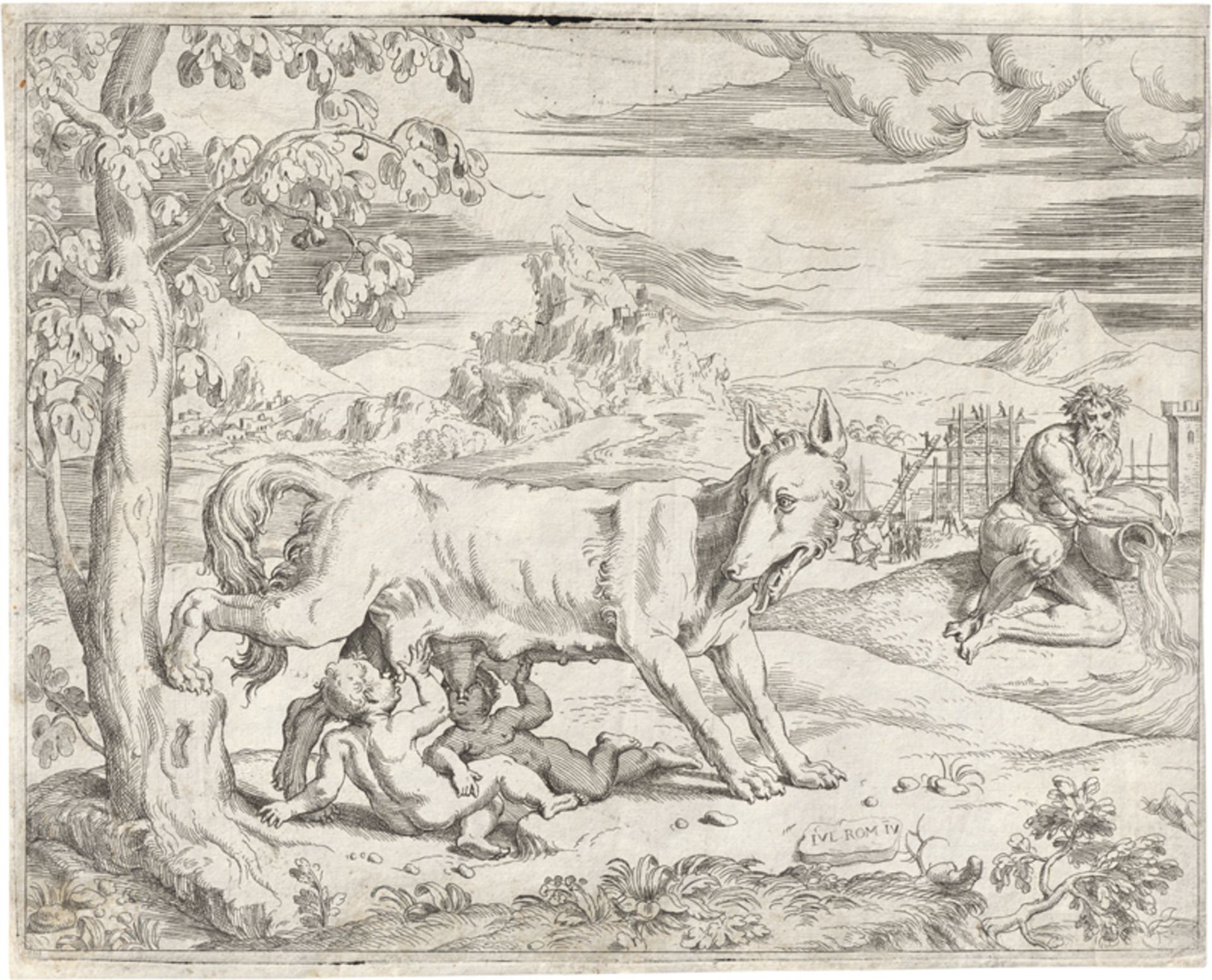 d'Angolo, Giovanni Battista: Romulus und Remus