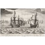 Baudous, Robert de - zugeschrieben: Aufbruch einer Flotte der Ostindien-Kompanie aus Amsterd...